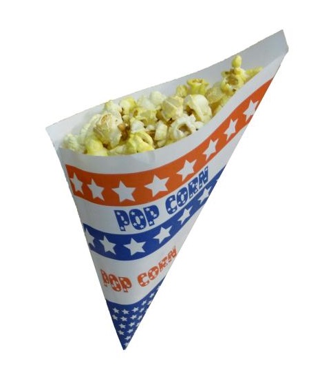 Popcornzakjes amerikaans motief