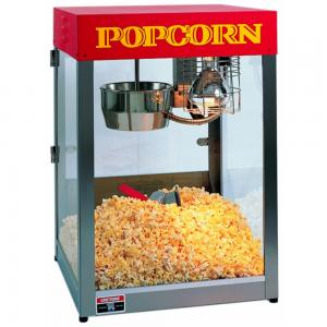 en benodigdheden popcorn in verkoop.
